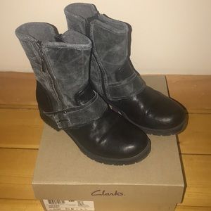 Clark’s Moto Boots Size 6.5